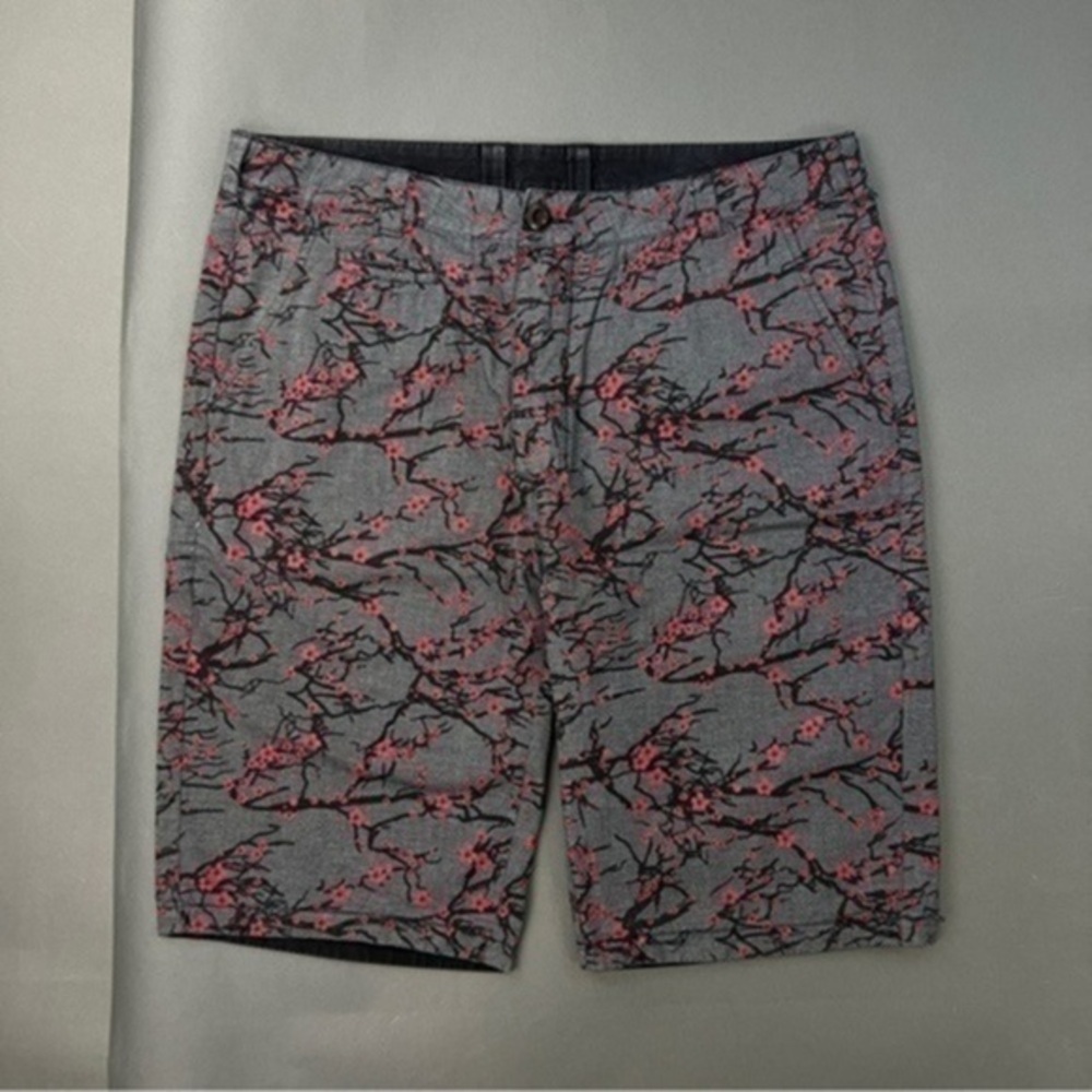 Y2K Rocksmith Reversible Floral Print Baggy Shorts